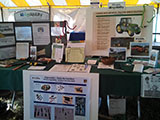 Maine AgrAbility's booth at the Common Ground Fair.